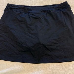 Black Lands End Swim Skirt